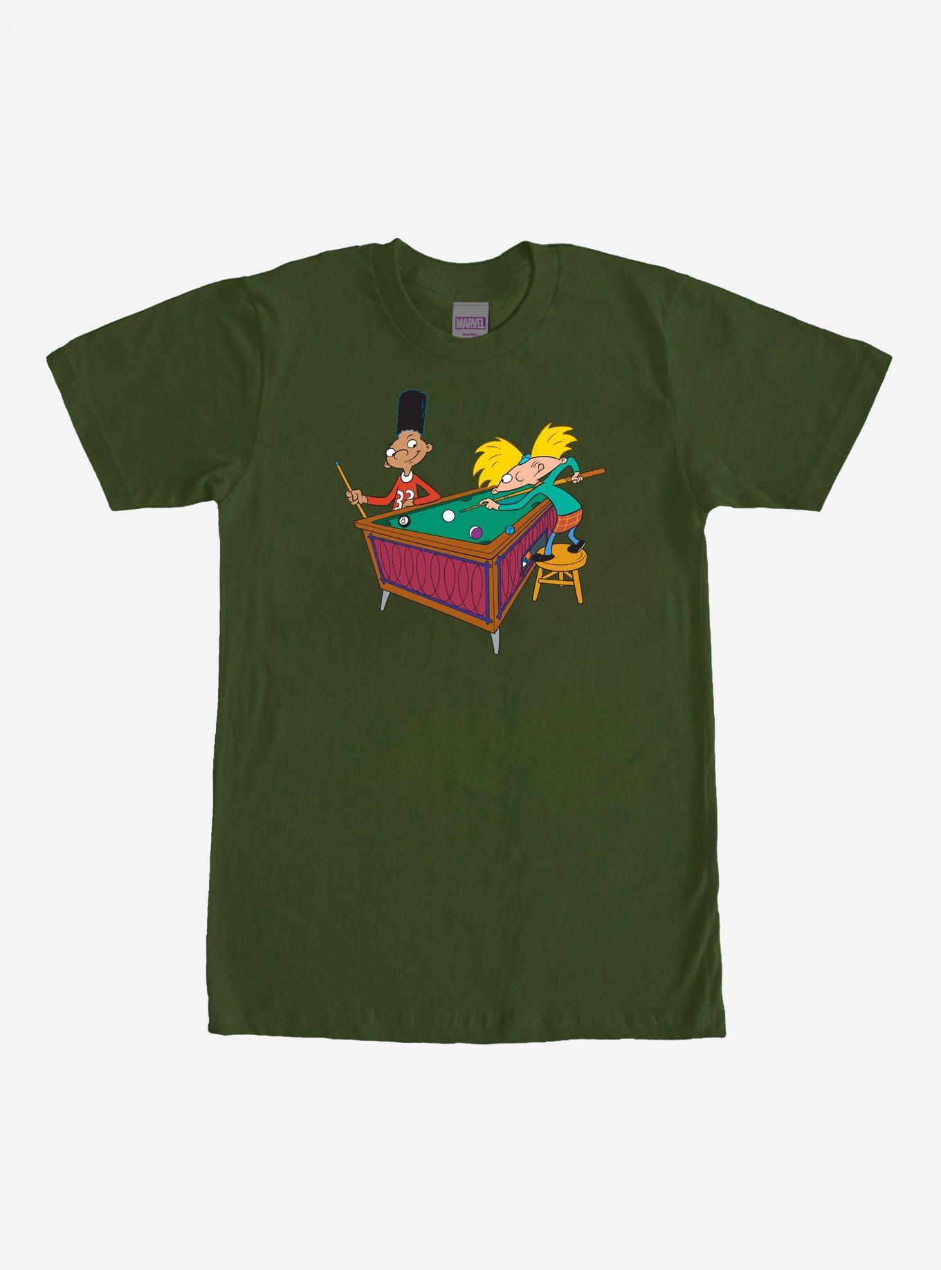 Hey Arnold! Pool T-Shirt, CITY GREEN, hi-res
