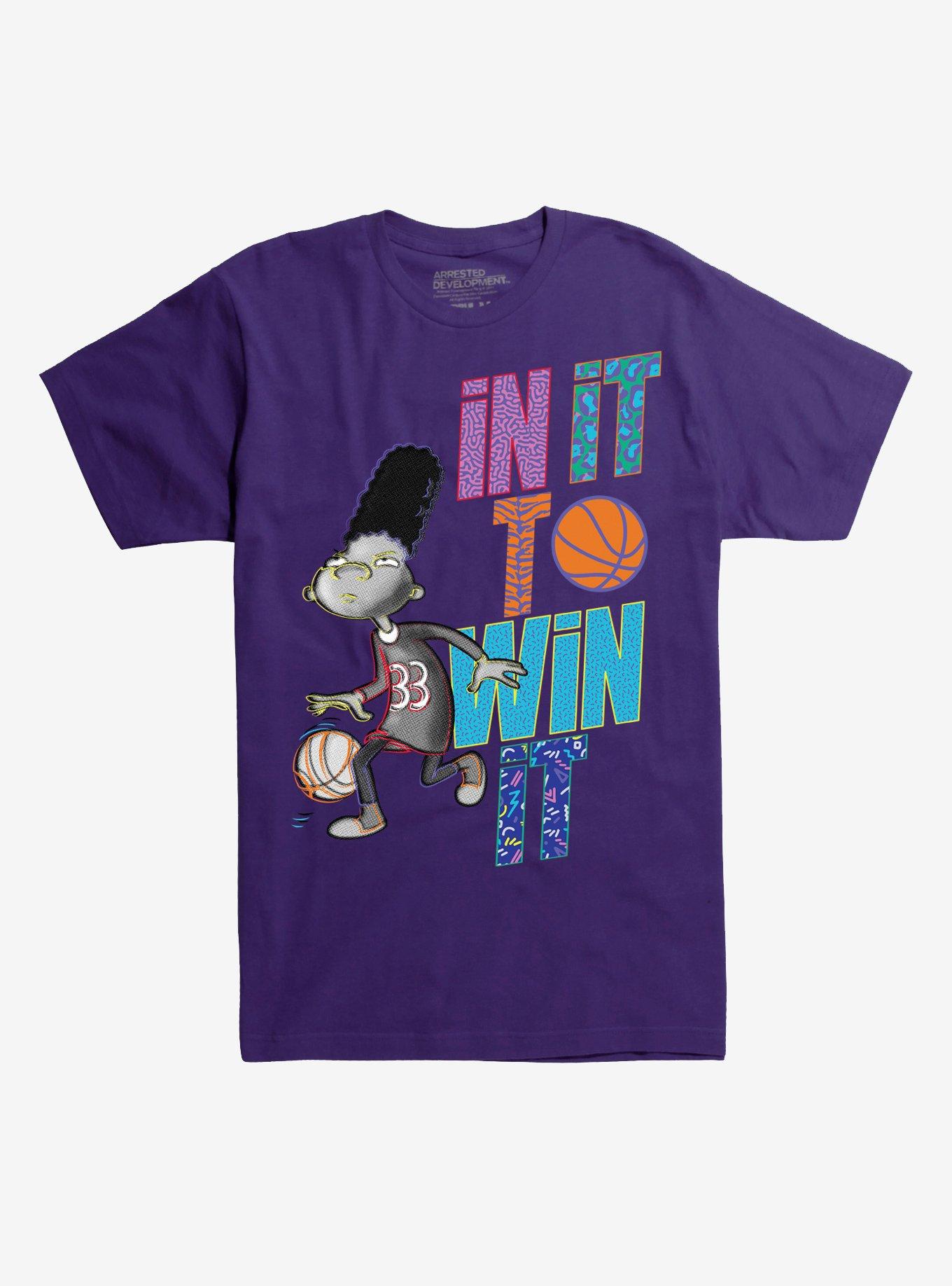 Hey Arnold! Gerald Game T-Shirt, PURPLE, hi-res