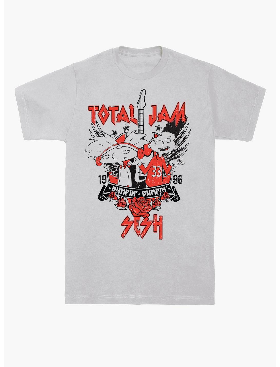 Hey Arnold! Total Jam T-Shirt, SILVER, hi-res