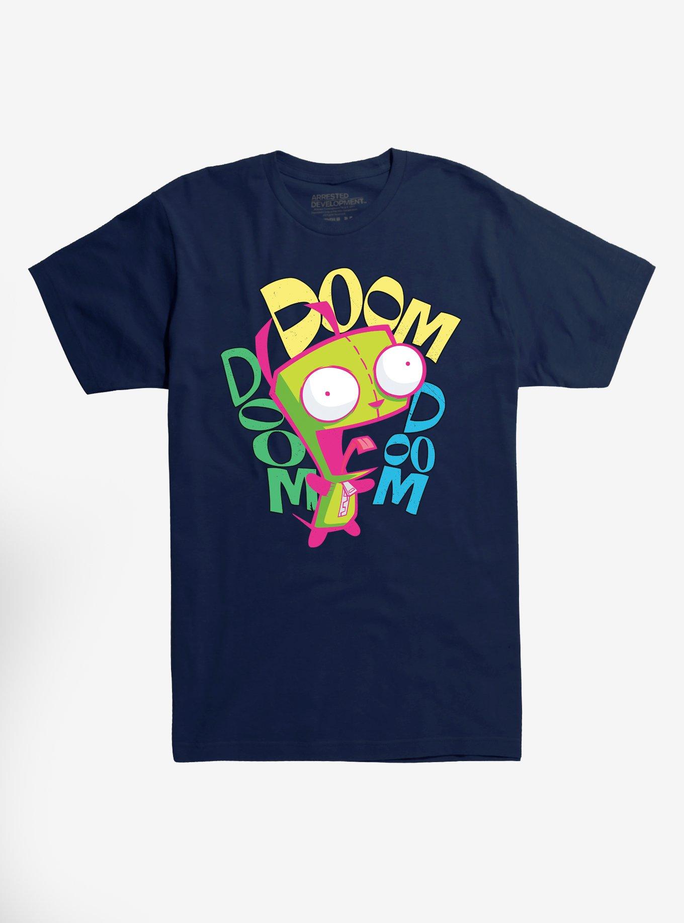 Invader Zim Doom Doom Doom T-Shirt, , hi-res