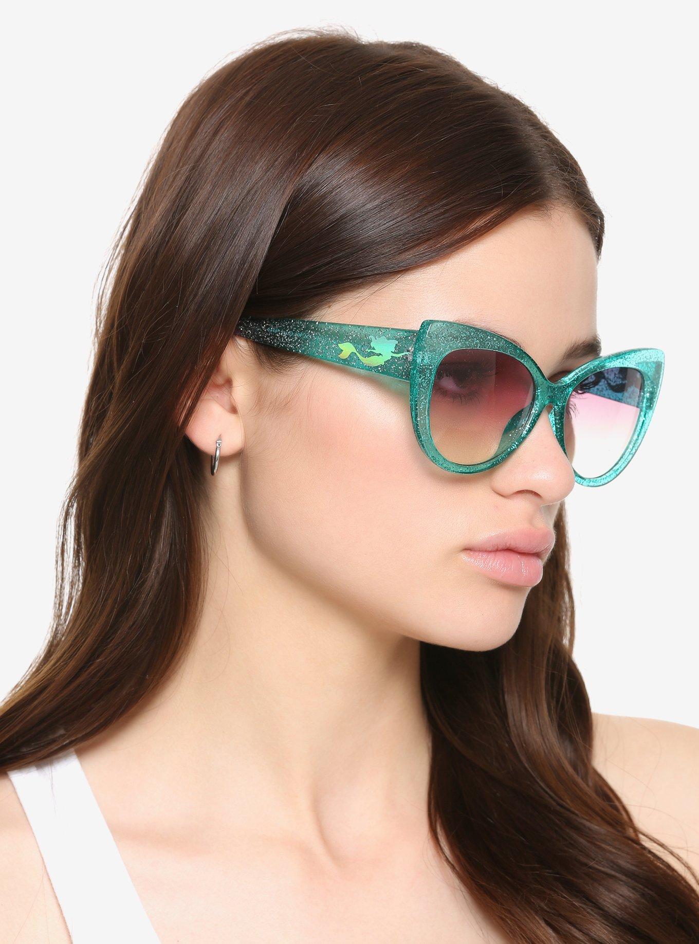 Disney The Little Mermaid Ariel Glitter Sunglasses Hot Topic