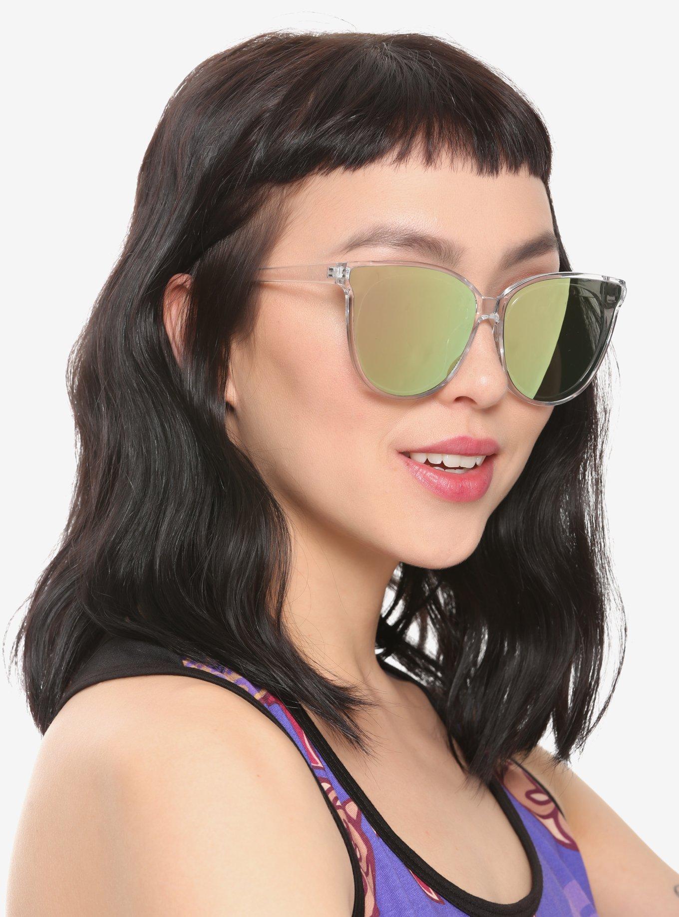 Seamless Clear Frame Sunglasses, , hi-res