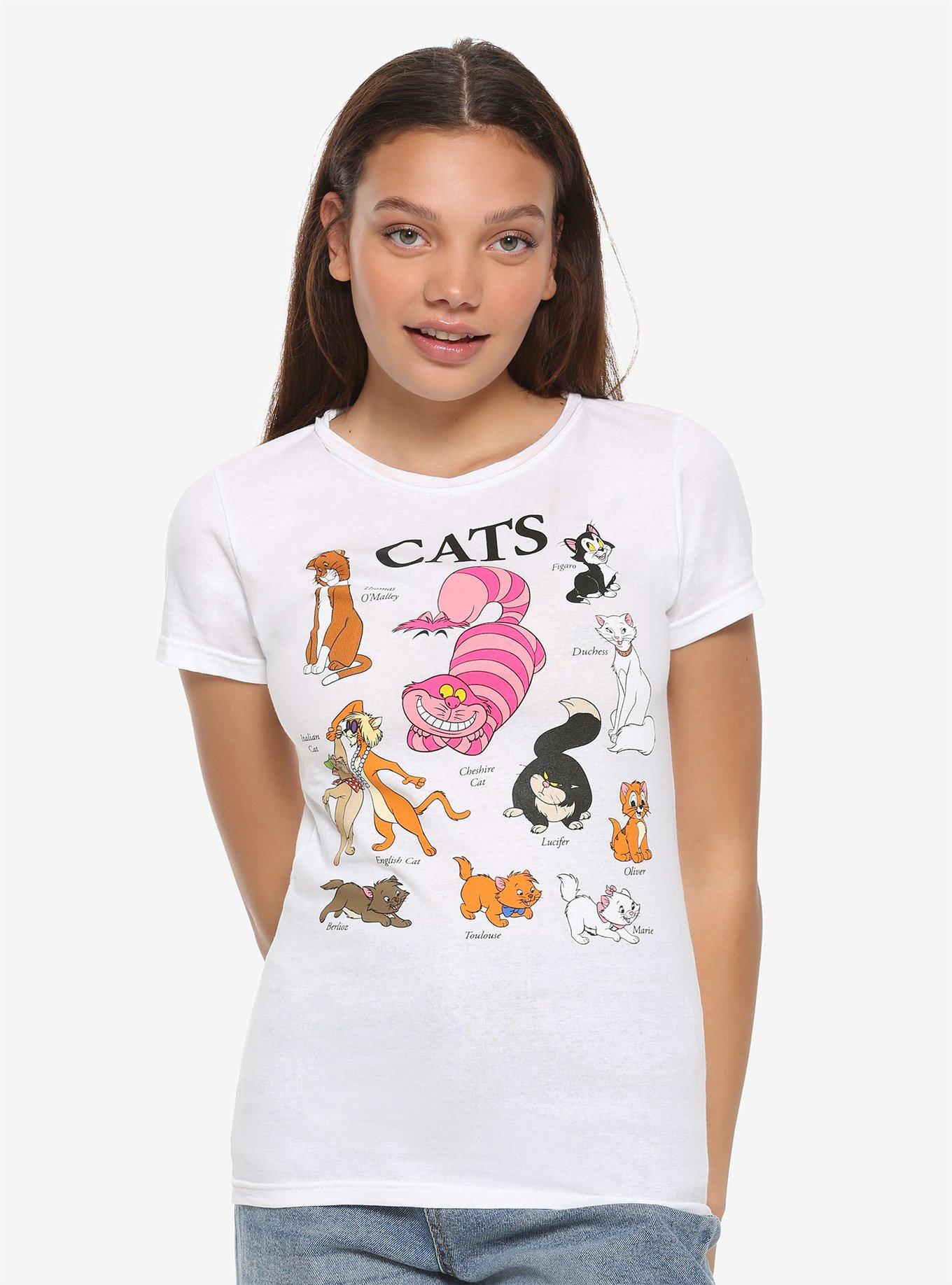 Disney cat lady t shirt sale