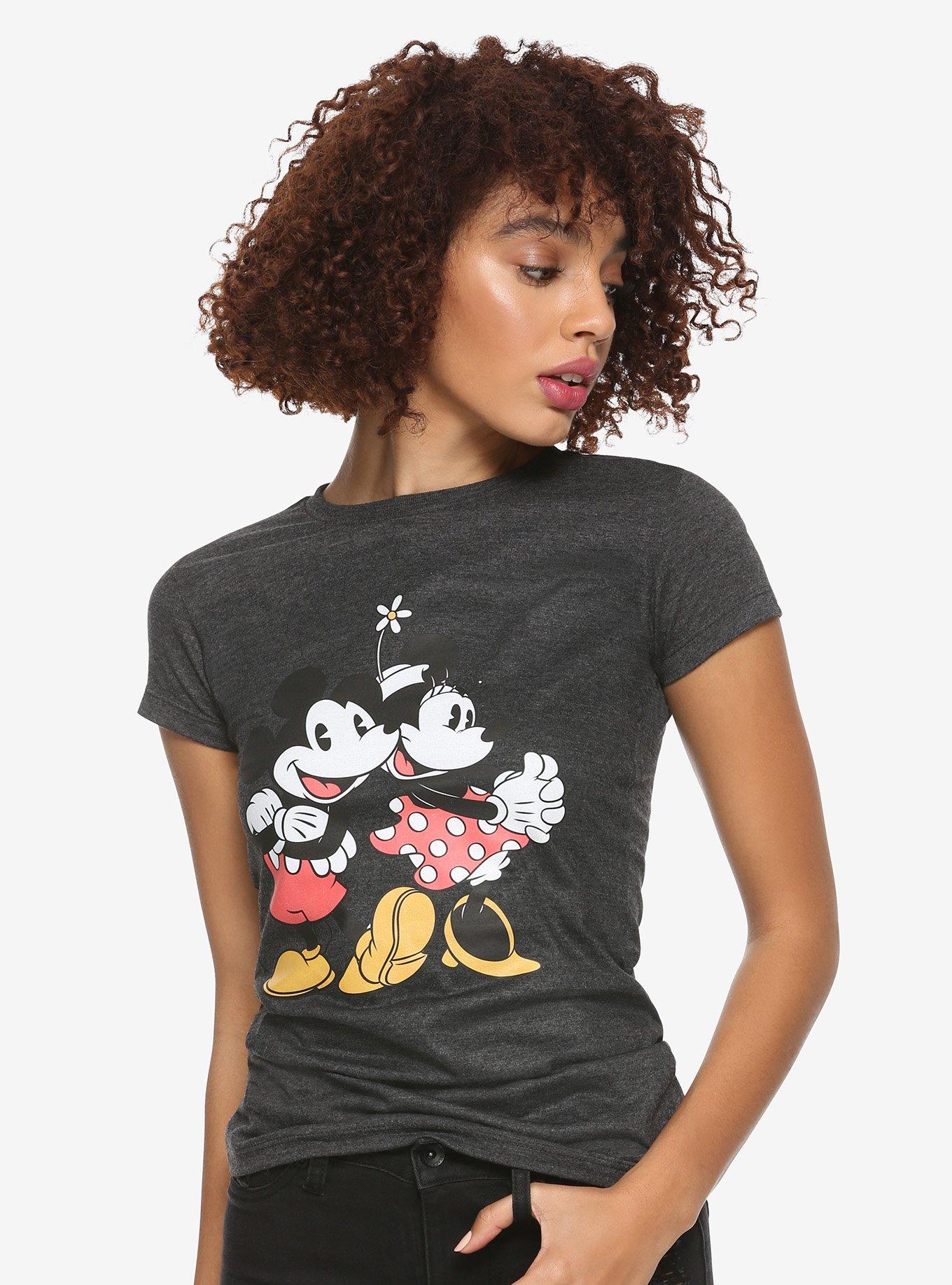 Disney Mickey Mouse & Minnie Mouse Couple Girls T-Shirt, MULTI, hi-res