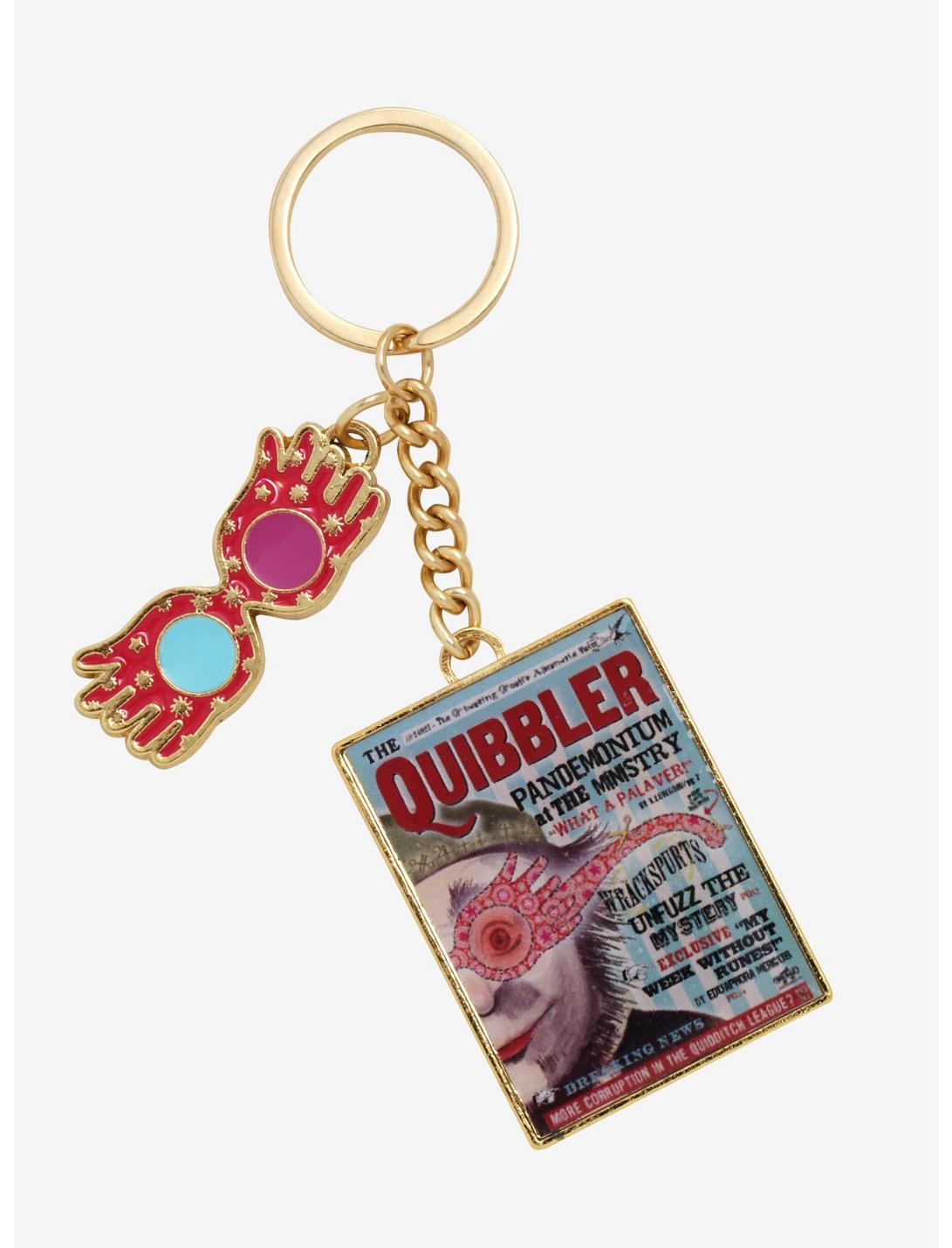 Harry Potter Quibbler Key Chain - BoxLunch Exclusive, , hi-res