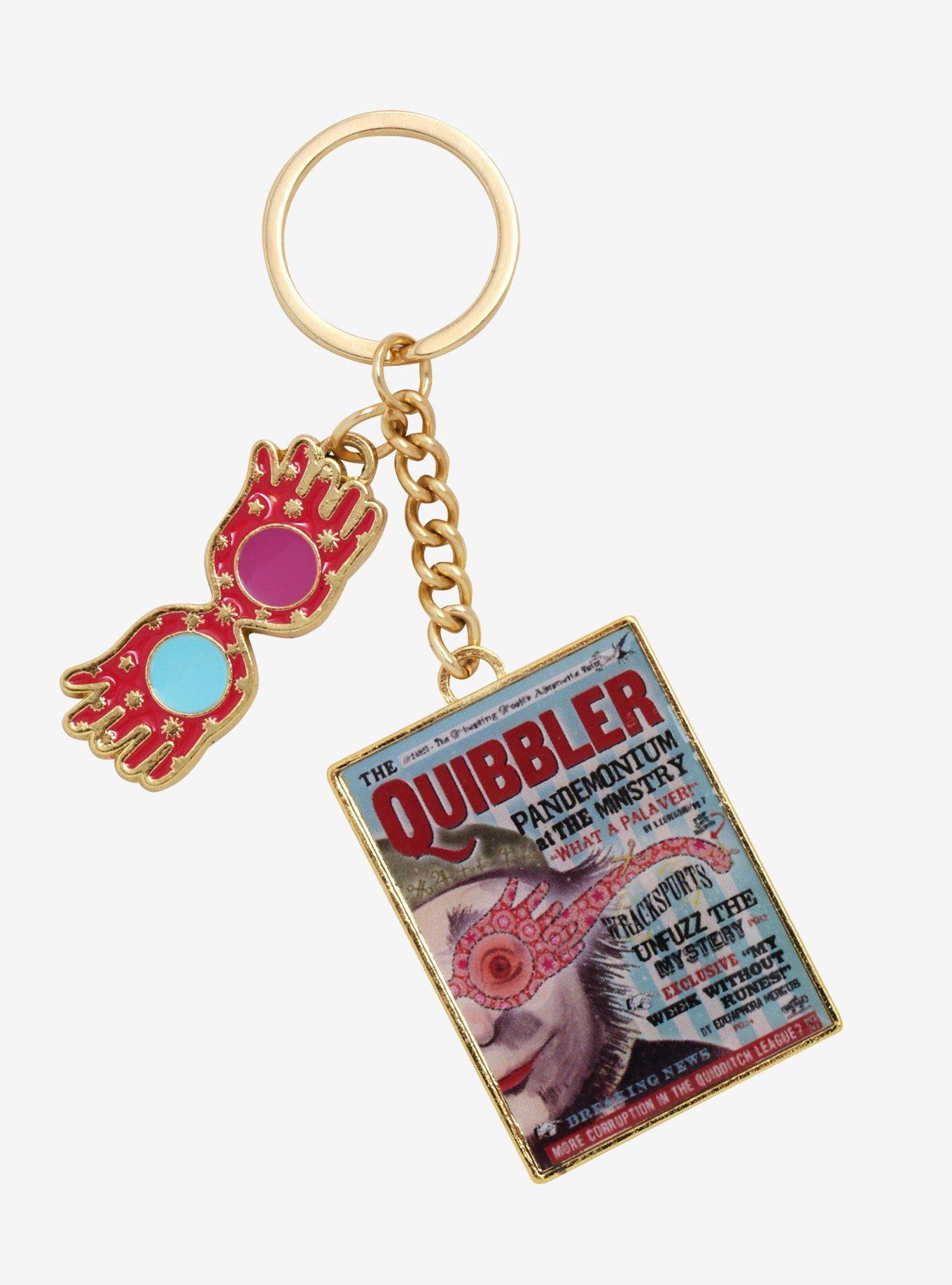 Harry Potter Quibbler Key Chain - BoxLunch Exclusive, , hi-res