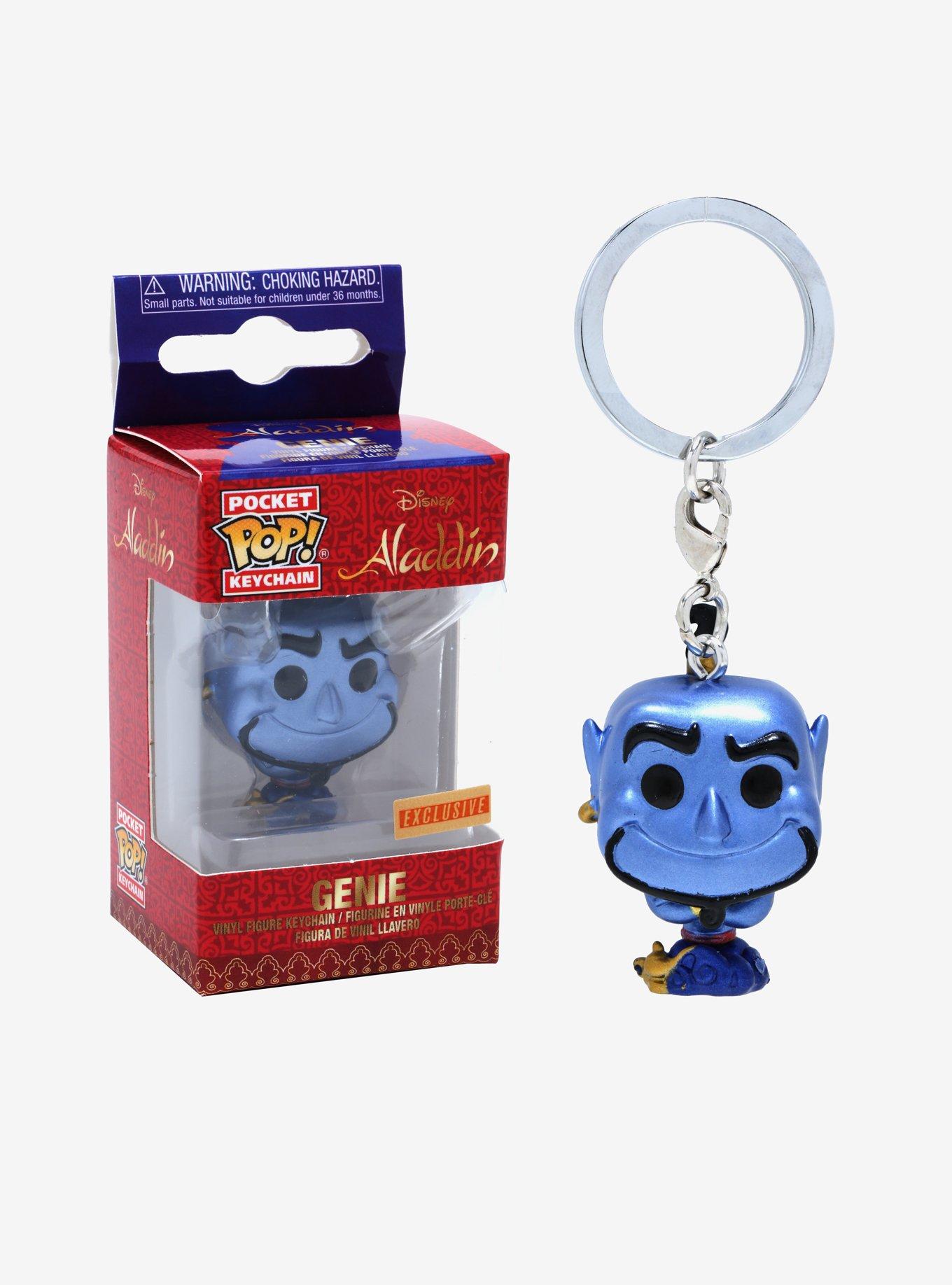 Funko Pocket Pop! Disney Aladdin Genie Vinyl Keychain - BoxLunch Exclusive, , hi-res