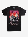 Bleach Characters Group T-Shirt, BLACK, hi-res