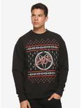 Slayer Fair Isle Holiday Sweatshirt, BLACK, hi-res