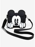 Loungefly Disney Mickey Mouse Die-Cut Crossbody Bag - BoxLunch Exclusive, , hi-res