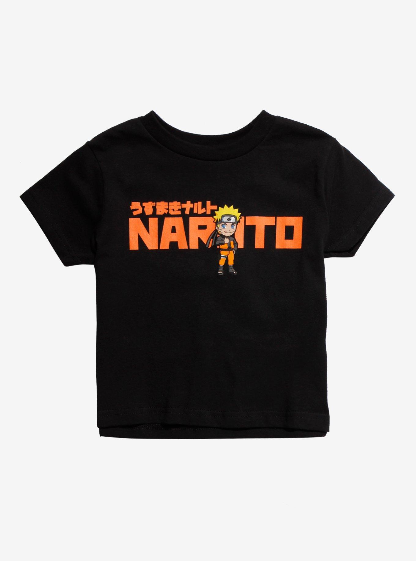Naruto Uzumaki Character Toddler T-Shirt, BLACK, hi-res