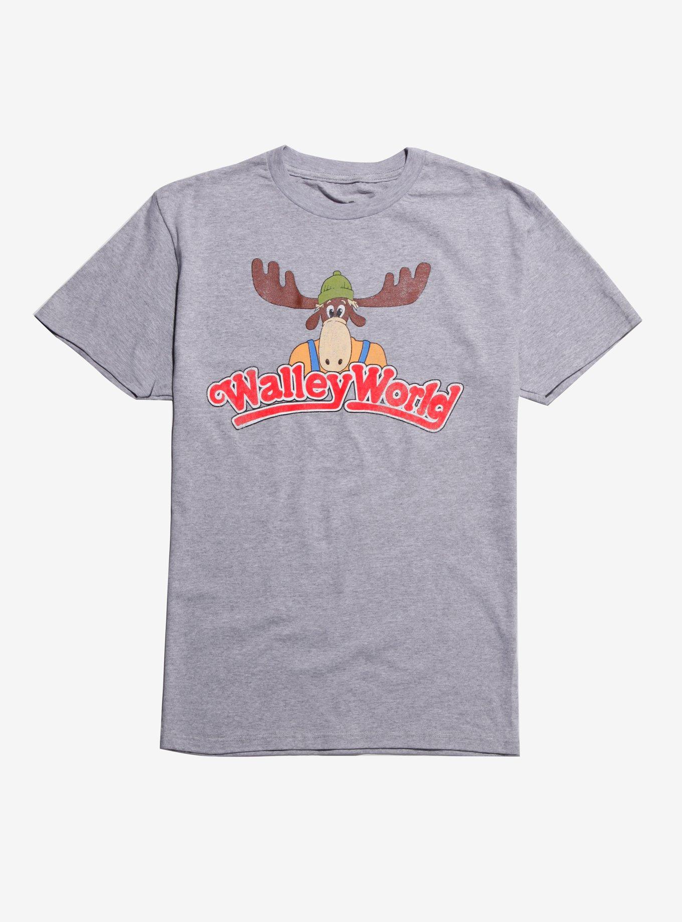 National Lampoon Walley World Logo T-Shirt, GREY, hi-res