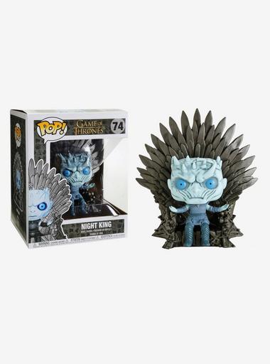Funko Pop! Game Of Thrones Night King On Iron Throne Deluxe Vinyl