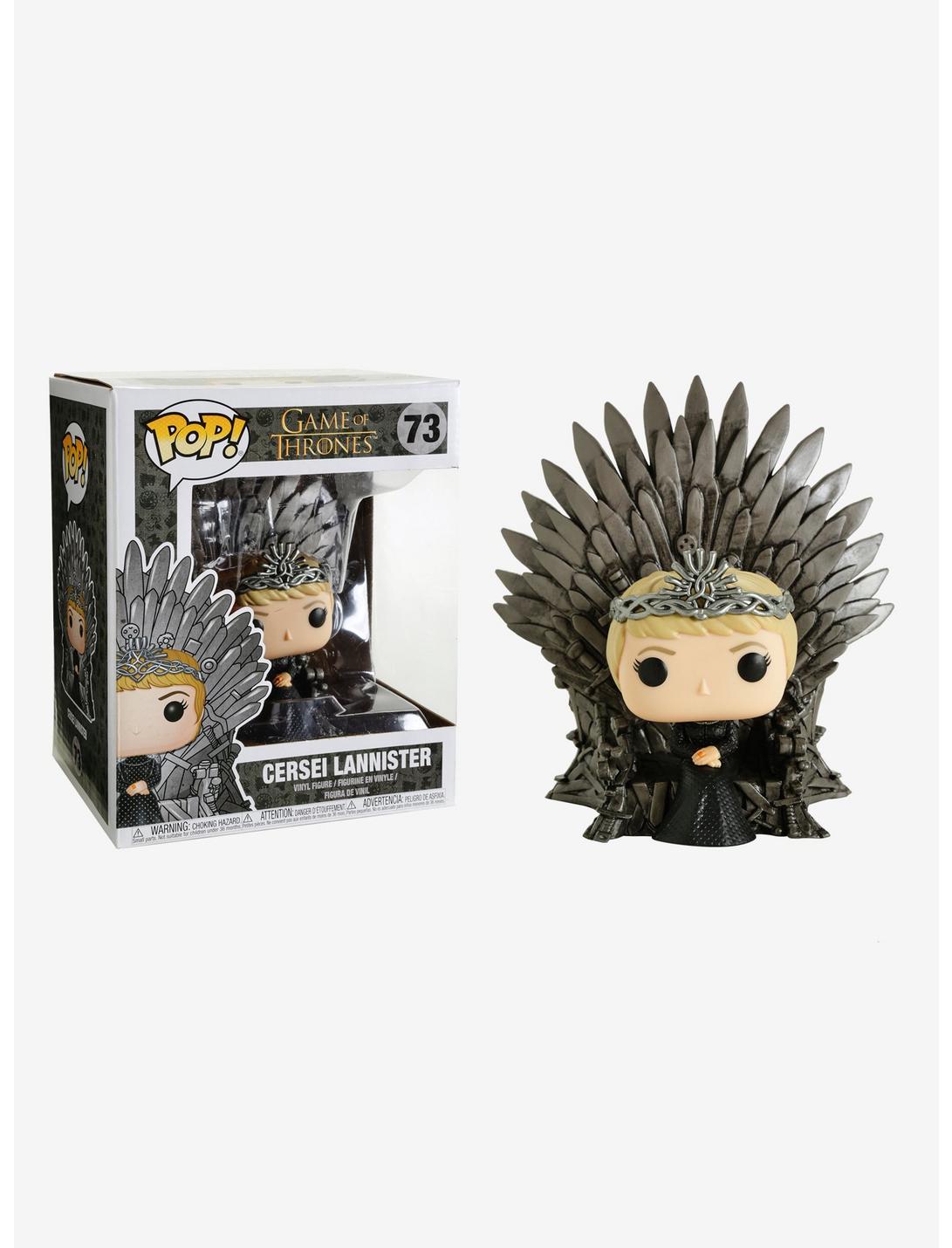 Funko Pop! Game Of Thrones Cersei Lannister On Iron Throne Deluxe Vinyl Figure, , hi-res