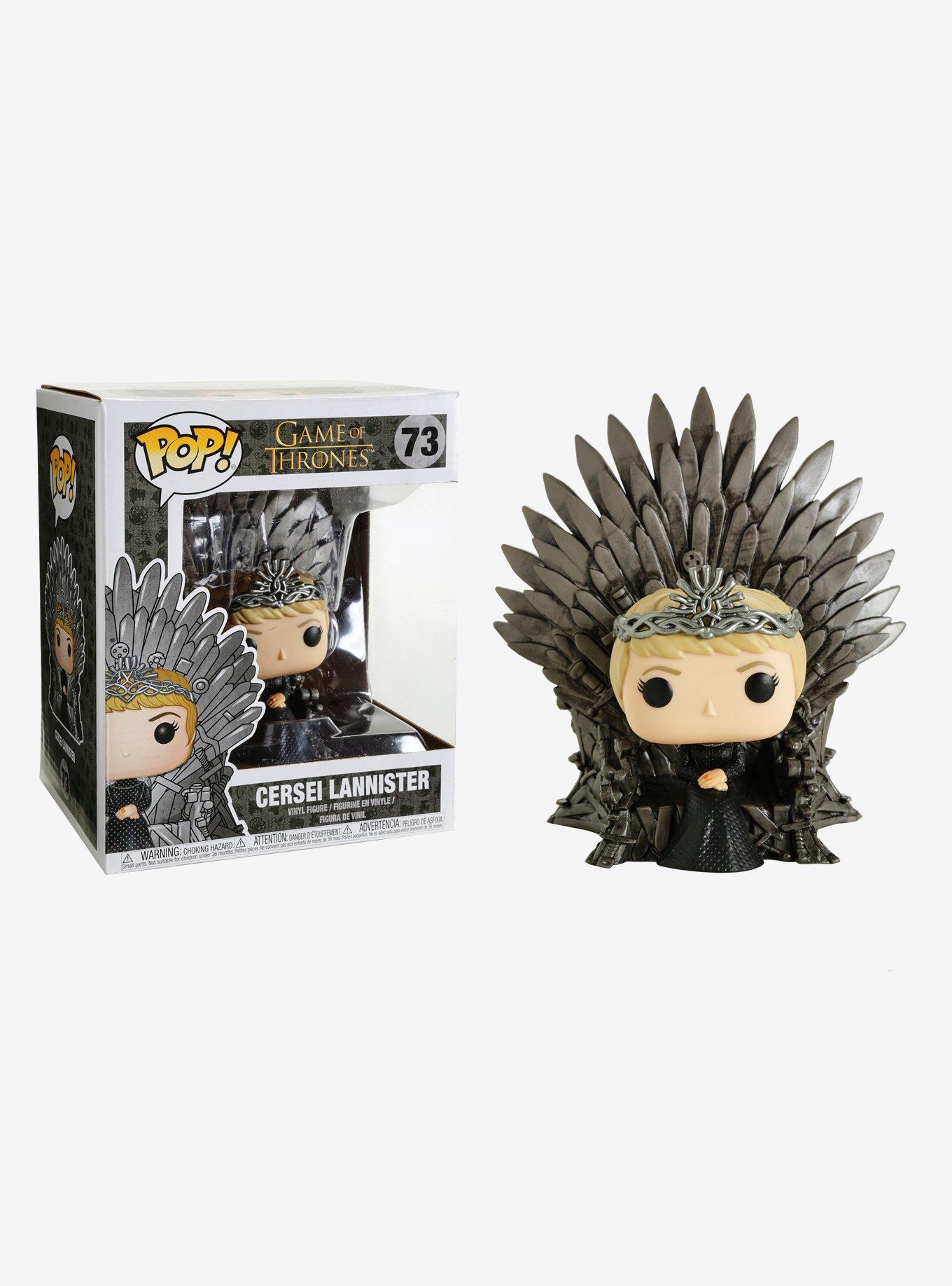 Funko Pop! Game Of Thrones Cersei Lannister On Iron Throne Deluxe Vinyl Figure, , hi-res