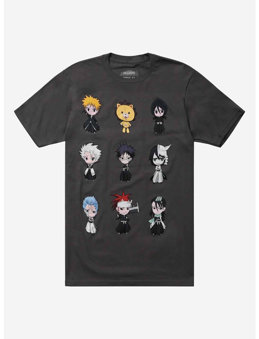 Shonen Jump Bleach Chibi Characters T-Shirt, BLACK, hi-res