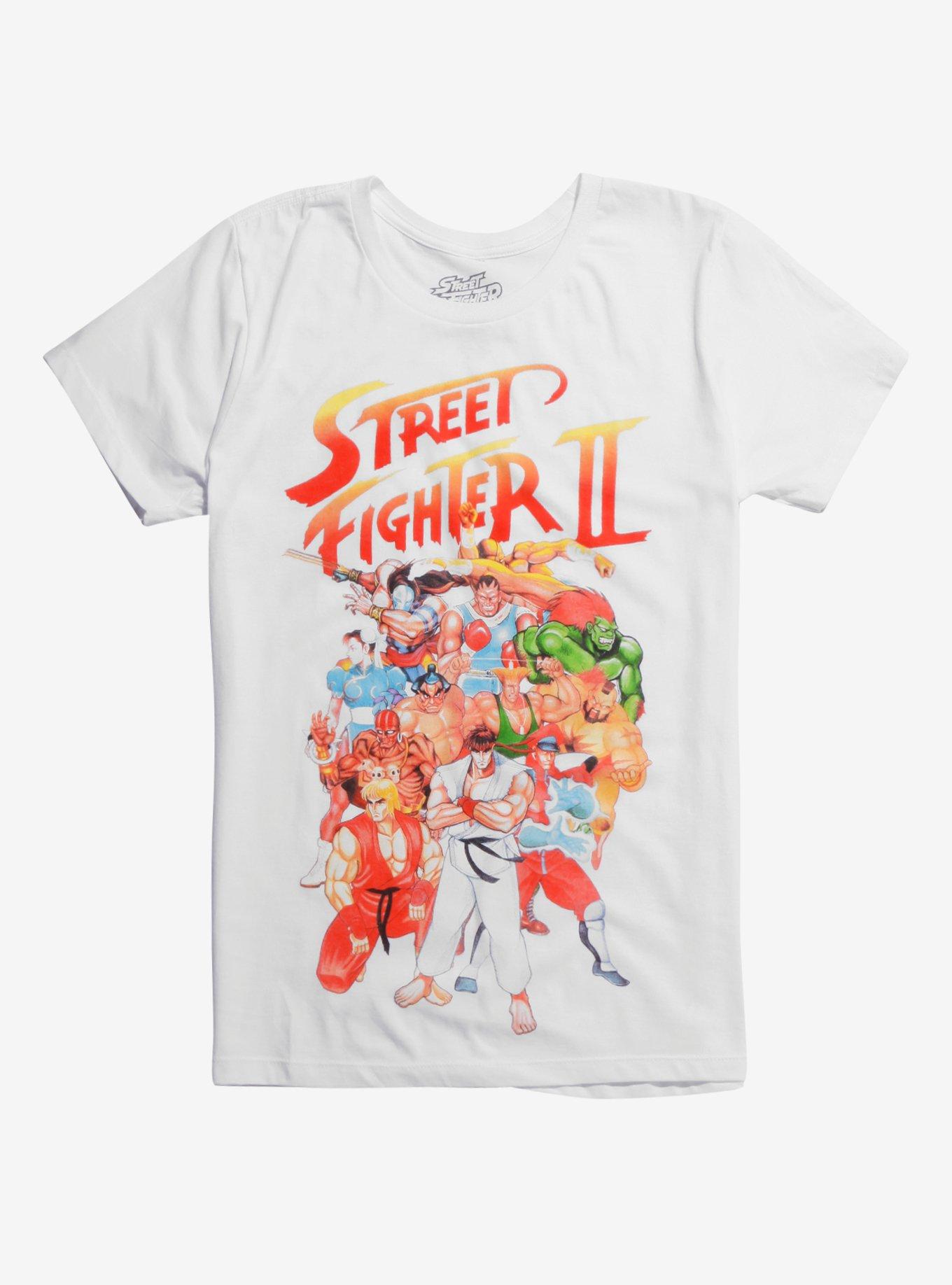 Street Fighter II Group T-Shirt, MULTI, hi-res