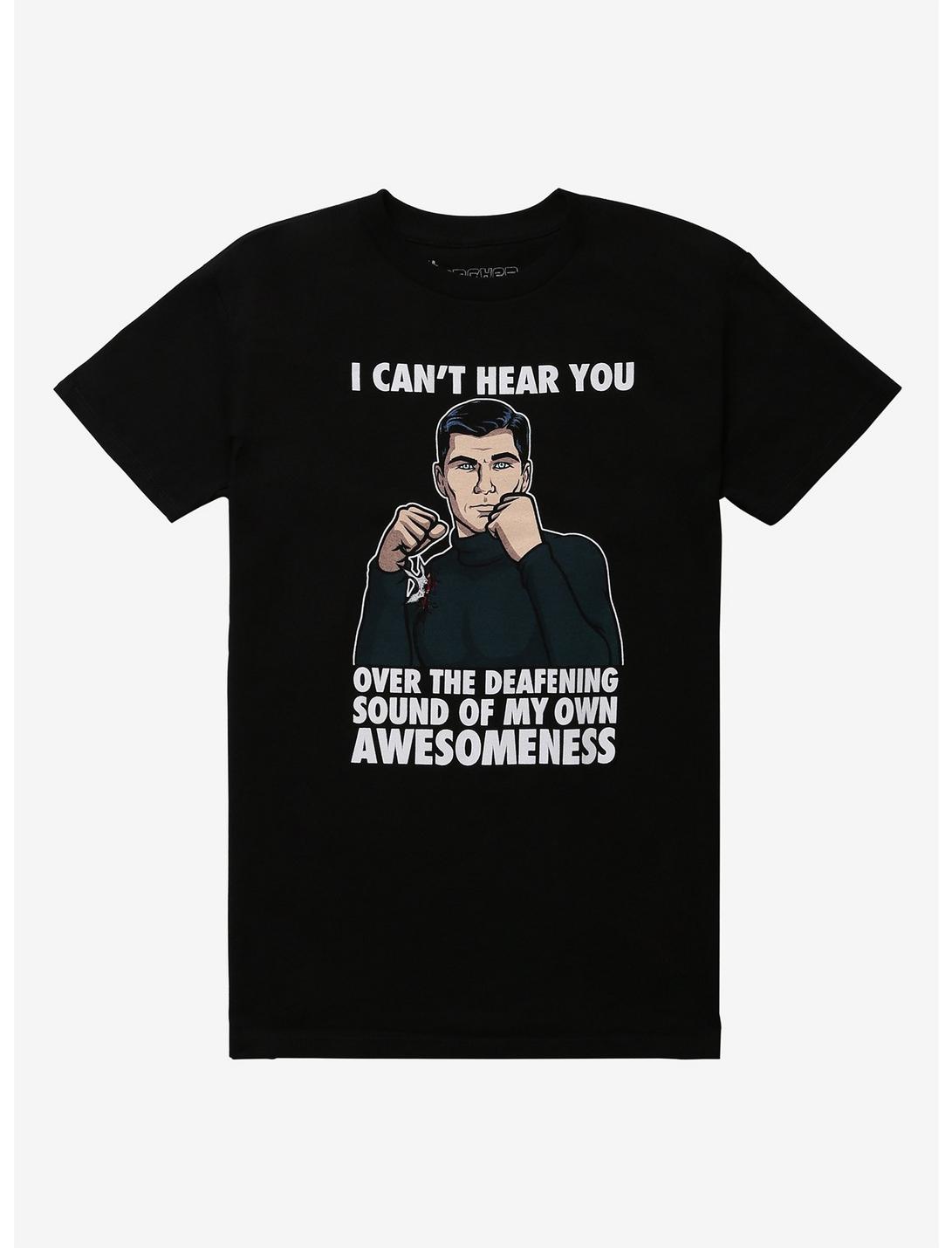 Archer Awesomeness T-Shirt, BLACK, hi-res