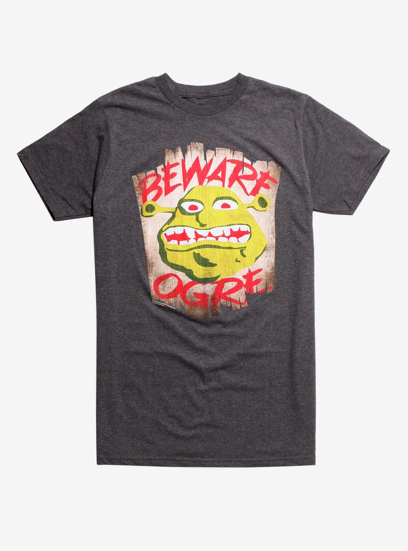 Shrek Beware Ogre T-Shirt, MULTI, hi-res