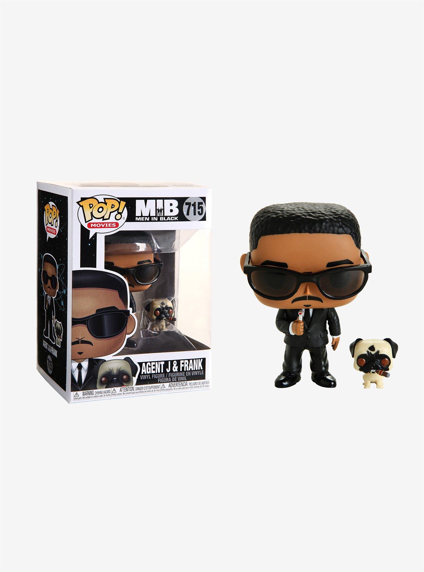 Funko Men In Black Pop! Movies Agent J & Frank Vinyl Figure | BoxLunch