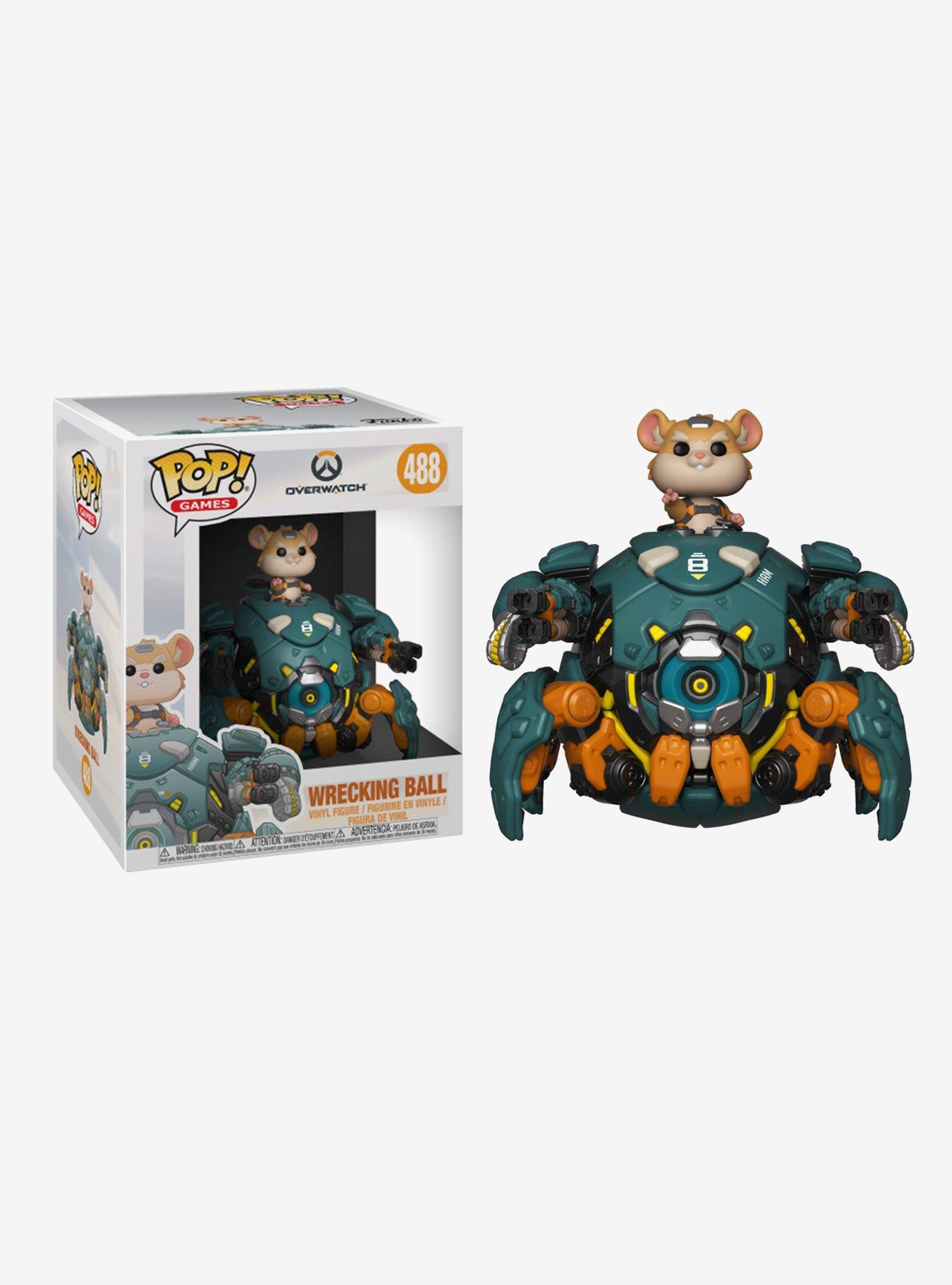 レッキングボール　Funko POPGAMES!　オーバーウォッチフィギュア Funko Pop! Overwatch Wrecking Ball 6 Inch Vinyl Figure | BoxLunch