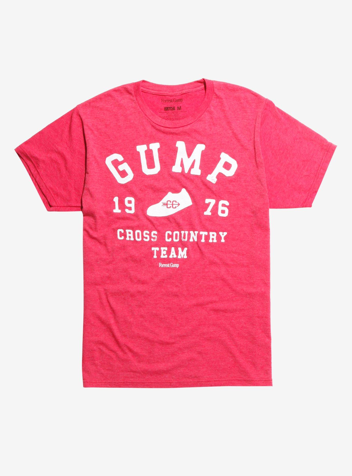 Forrest Gump Cross Country Team T-Shirt, RED, hi-res
