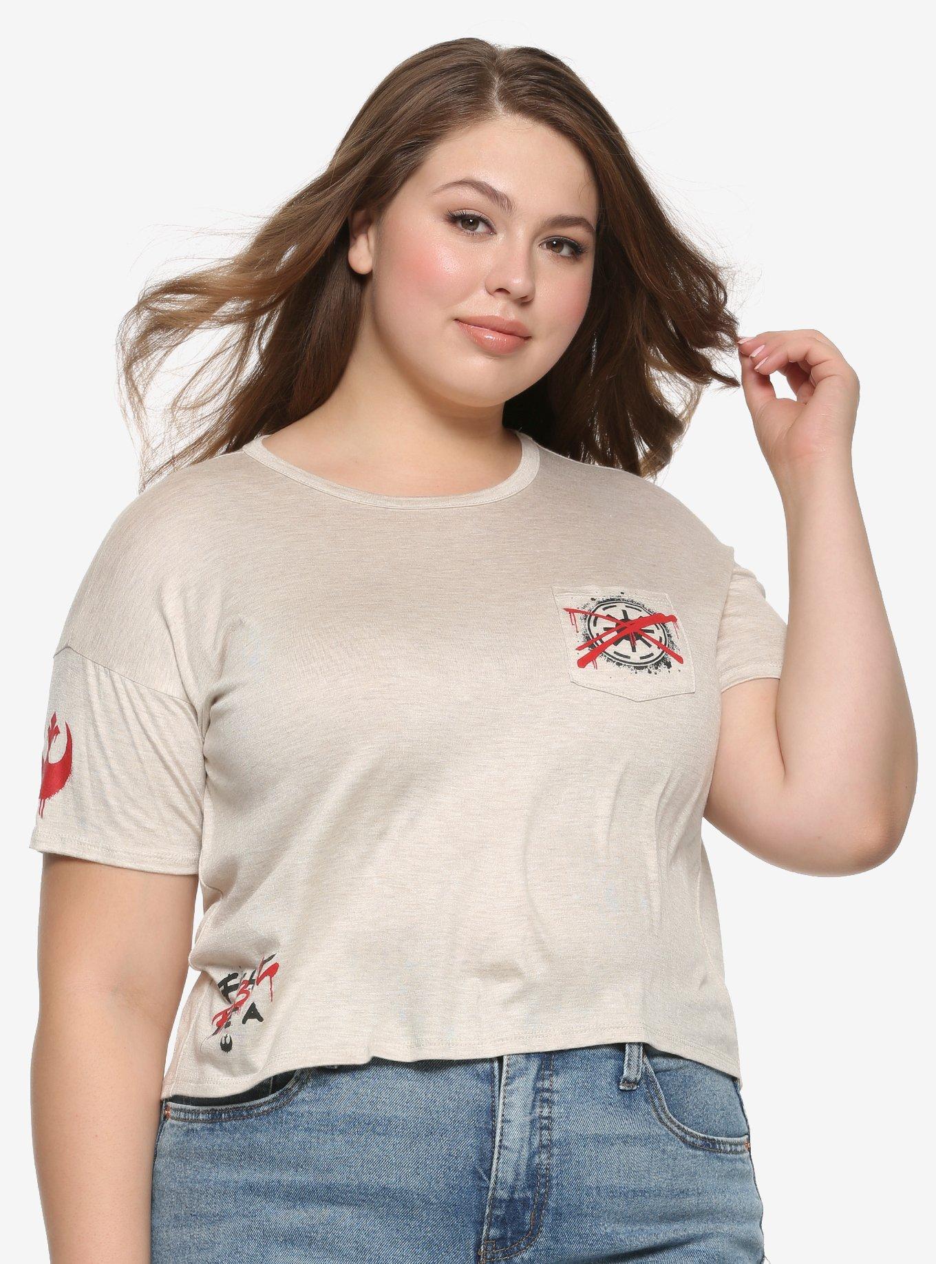 Star Wars Resist Pocket T-Shirt Plus Size, MULTI, hi-res