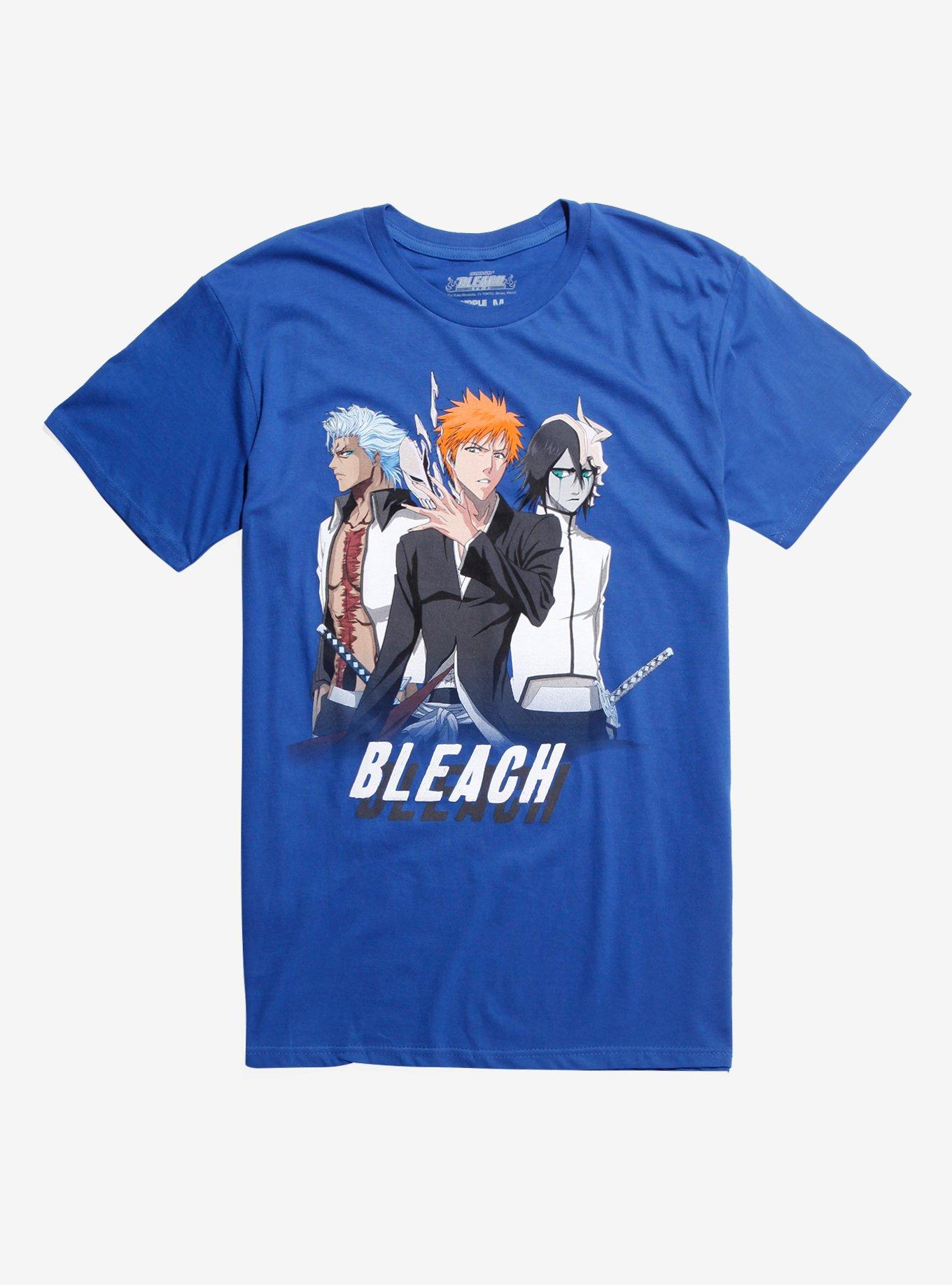 Bleach Trio T-Shirt, BLUE, hi-res