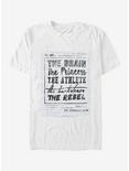 Breakfast Club Sincerely T-Shirt, WHITE, hi-res