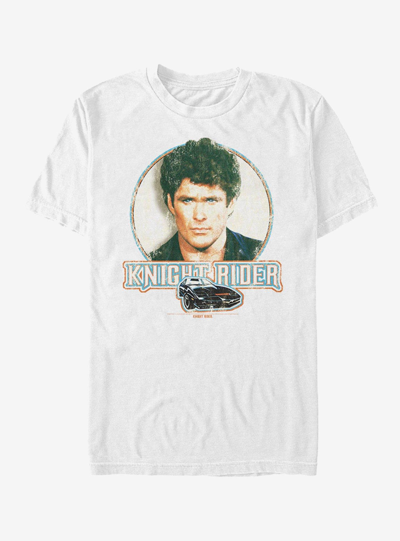 Knight Rider Michael Knight T-Shirt, WHITE, hi-res