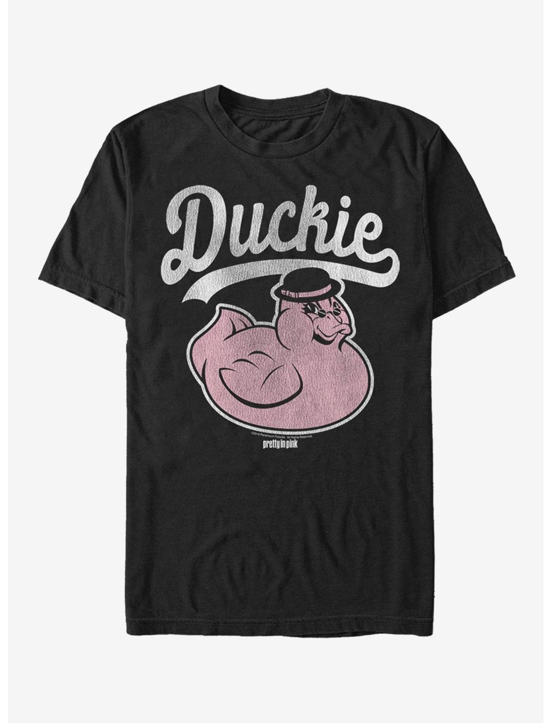 Pretty in Pink Duckie T-Shirt, BLACK, hi-res