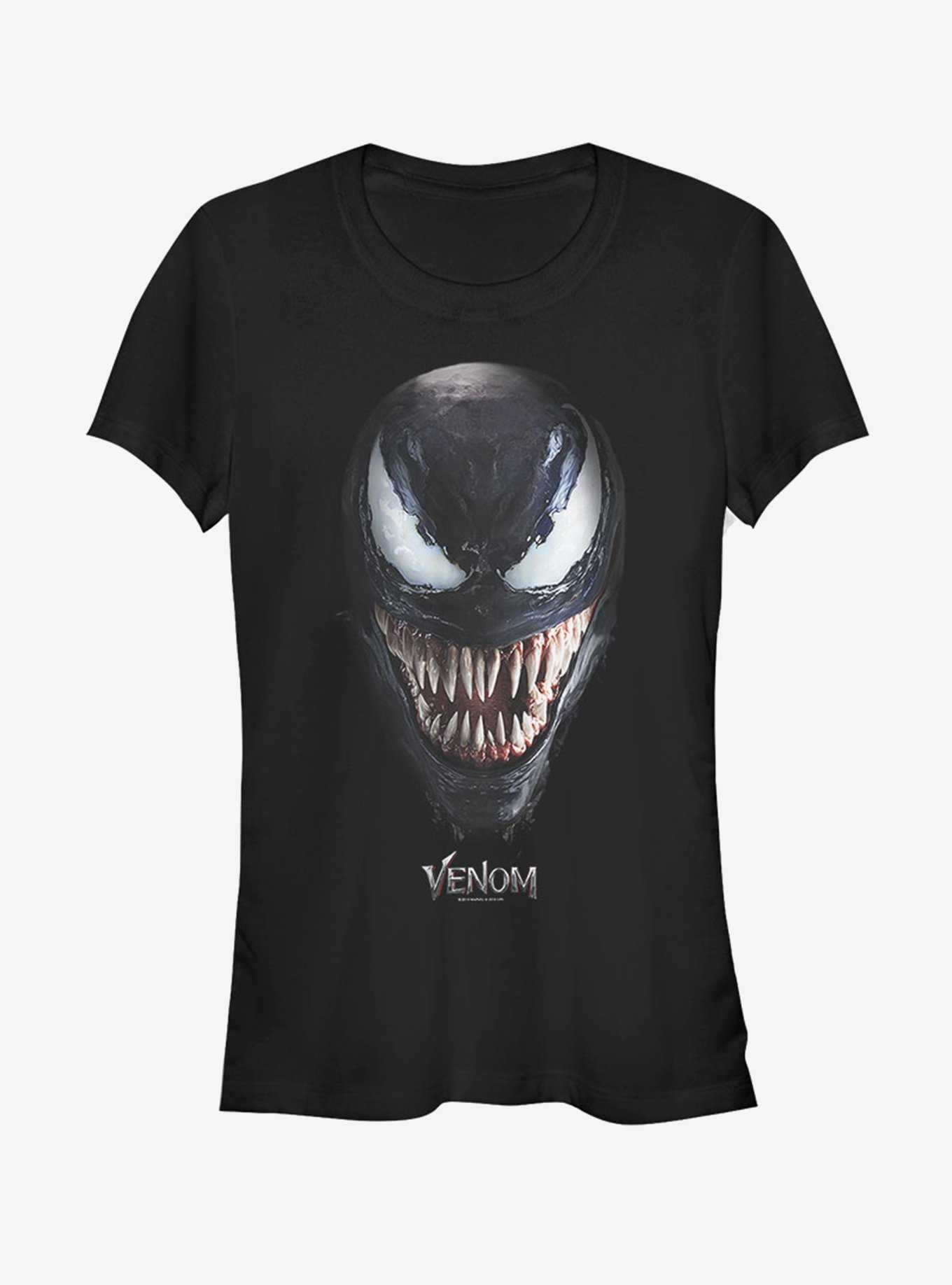 Marvel Big Face Venom Girls T-Shirt, , hi-res