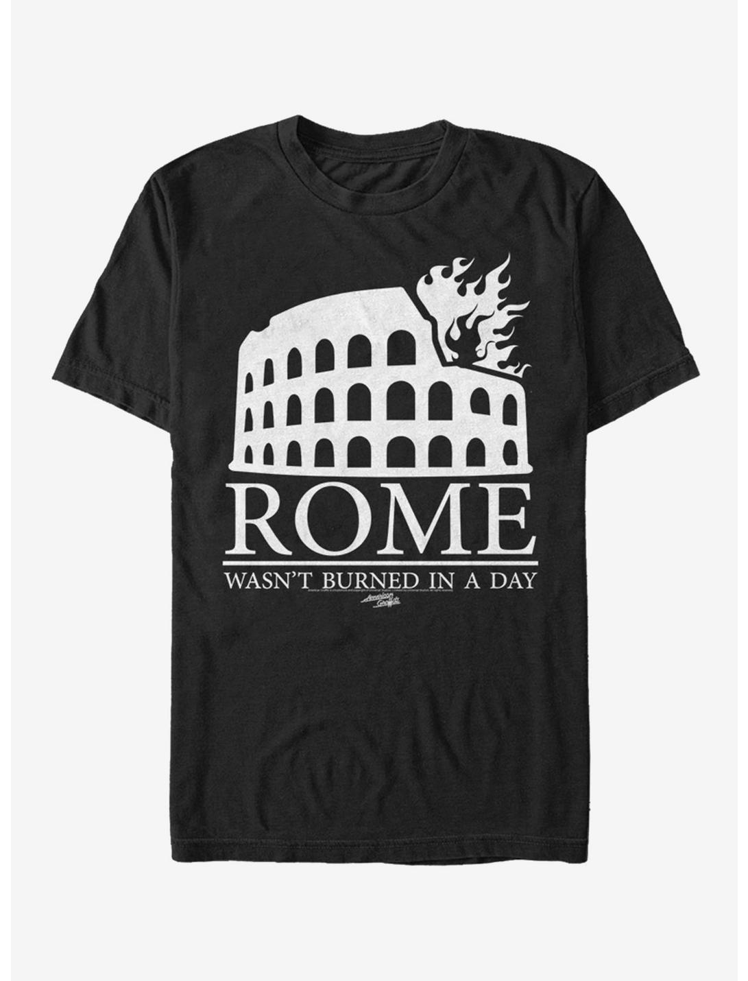 American Graffiti Rome T-Shirt, BLACK, hi-res