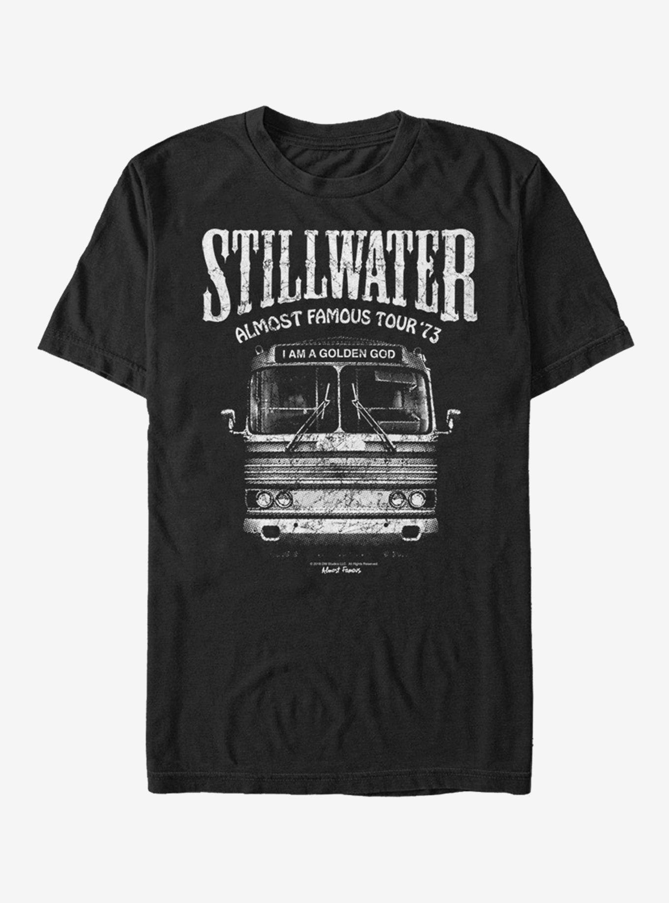 Almost Famous Stillwater Golden God T-Shirt, BLACK, hi-res