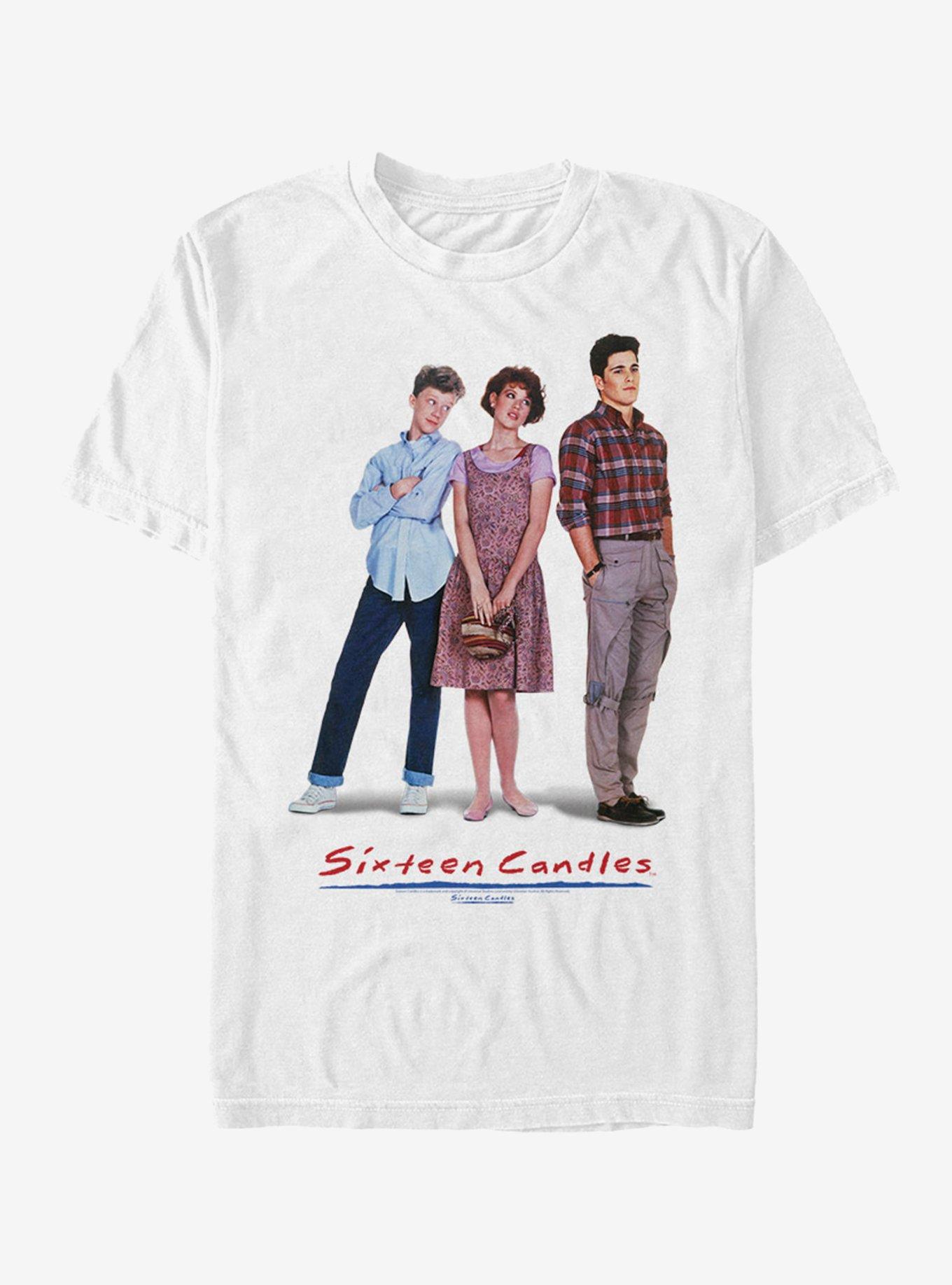 Sixteen Candles Poster T-Shirt, WHITE, hi-res