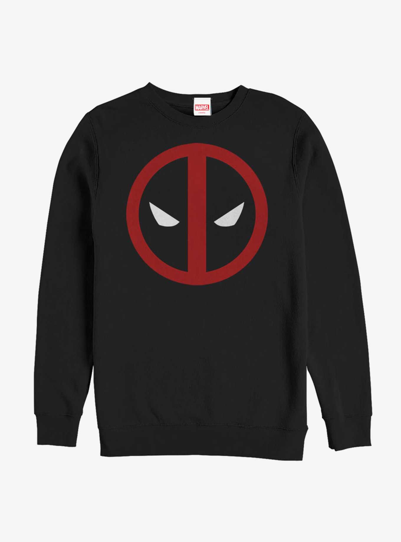 Marvel Deadpool Mask Straight Away Sweatshirt, , hi-res
