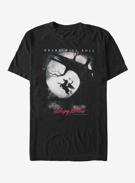 Sleepy Hollow Heads Will Roll T-Shirt - BLACK | Hot Topic