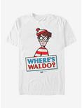 Where's Waldo Poster T-Shirt, WHITE, hi-res