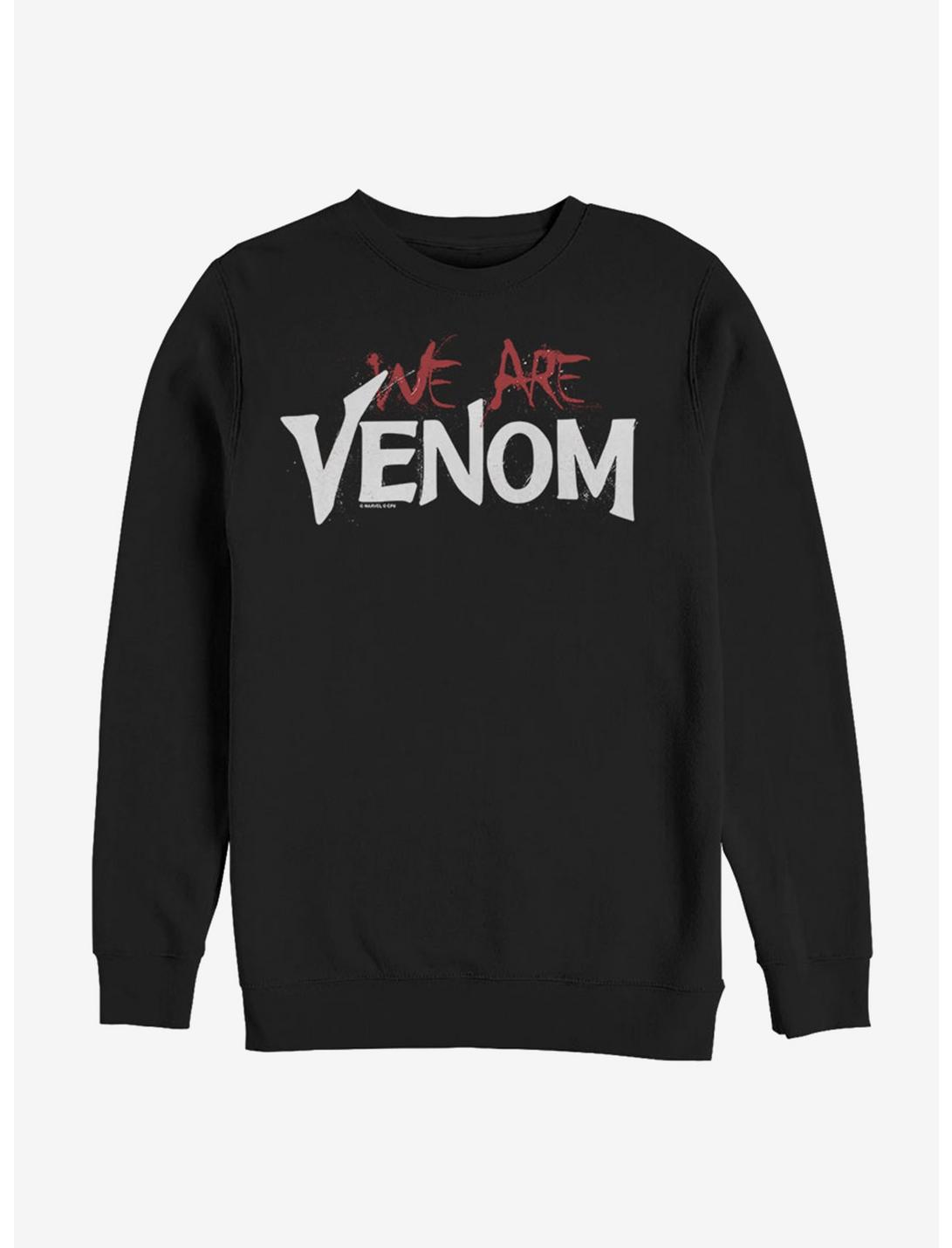 Marvel We Are Venom Drip Sweatshirt, BLACK, hi-res