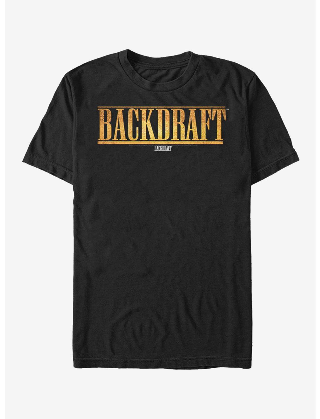 Backdraft Poster T-Shirt, BLACK, hi-res