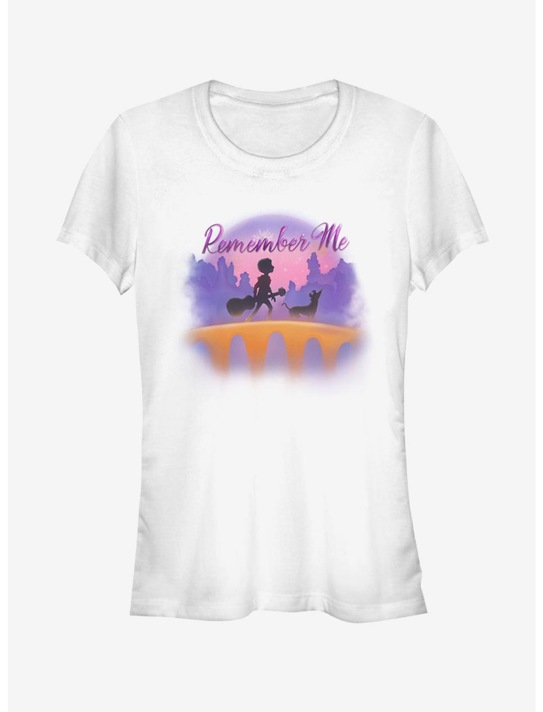 Disney Pixar Coco Bridge Airbrushed Girls T-Shirt, WHITE, hi-res
