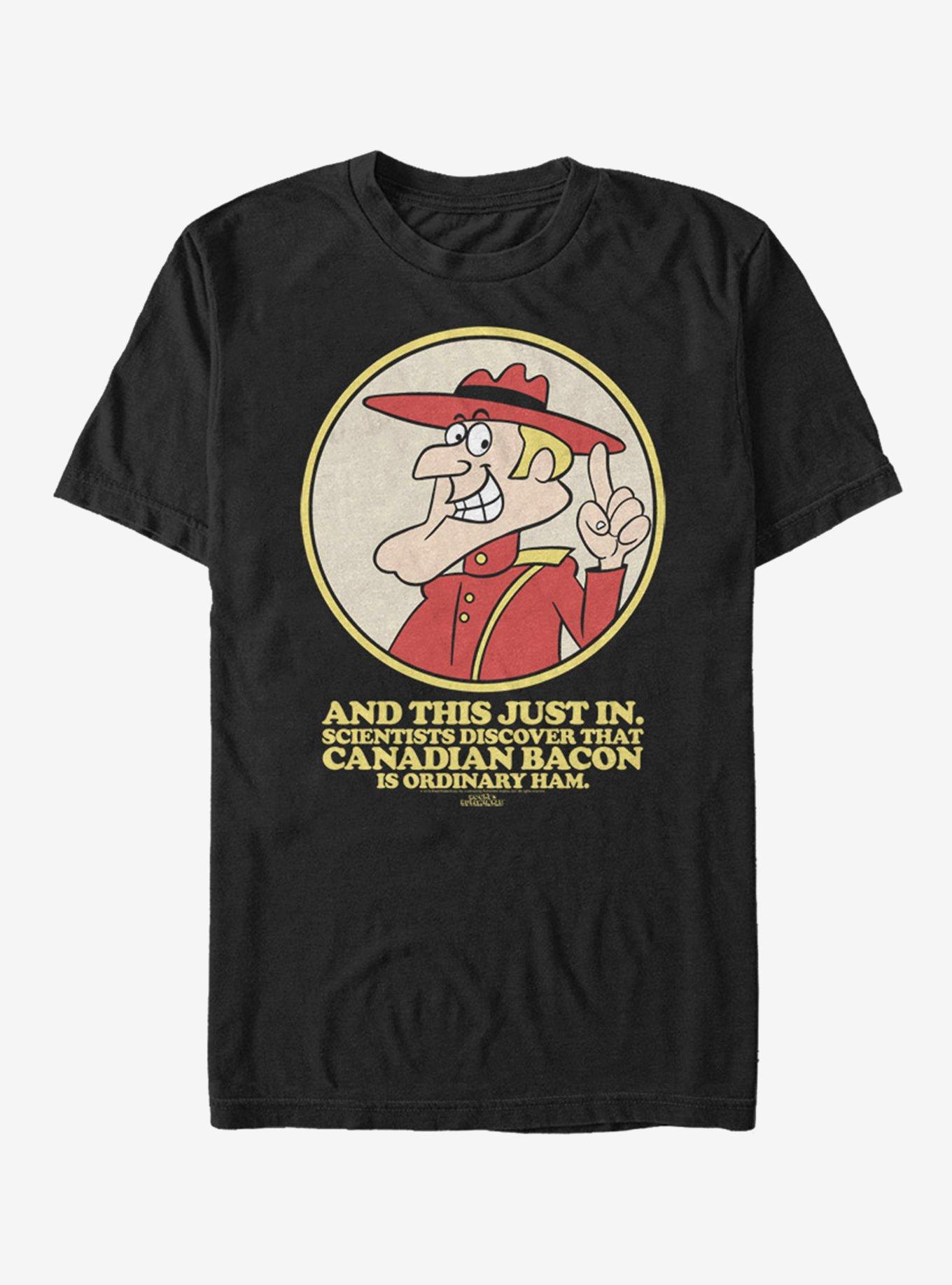 Dudley Do-Right Canadian Bacon T-Shirt, , hi-res