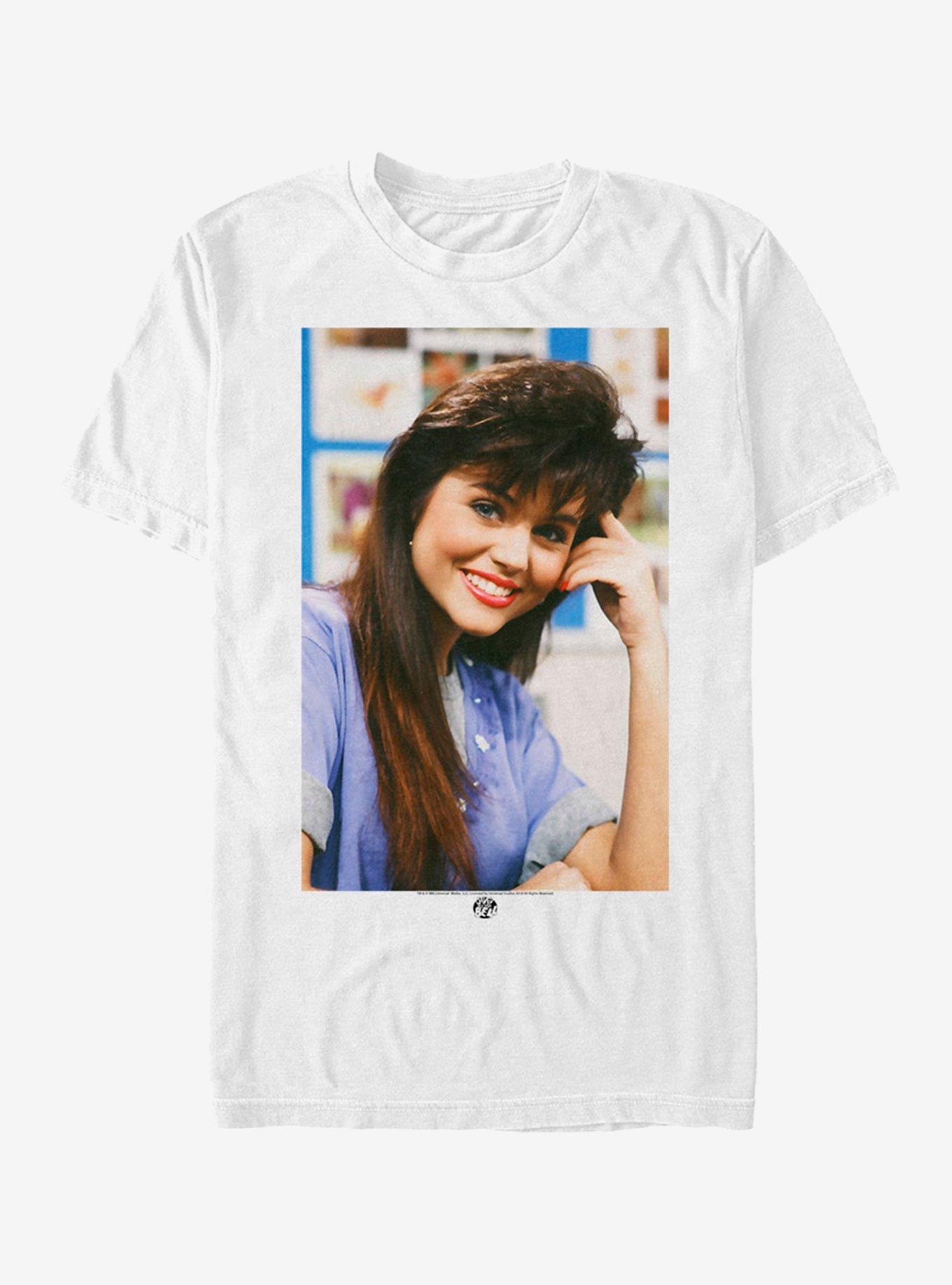 Saved by The Bell Distressed Logo Adult S/S T-Shirt