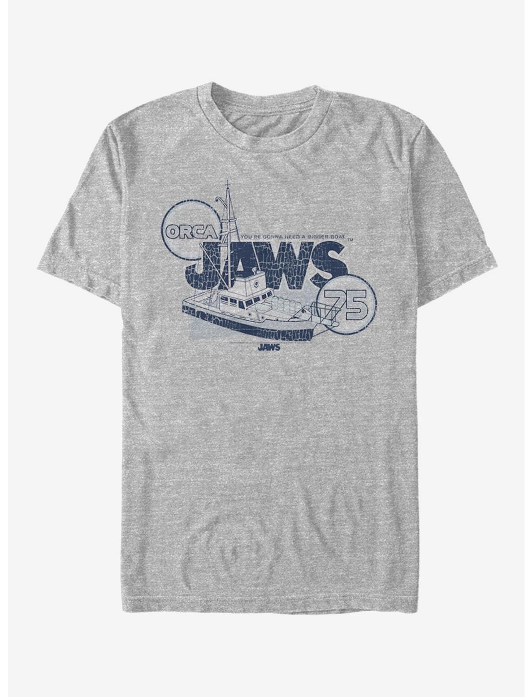 Jaws Bigger Boat T-Shirt, ATH HTR, hi-res