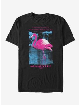 Miami Vice Flamingo T-Shirt, , hi-res