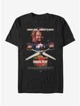 Chucky Childs Play 2 Poster T-Shirt, BLACK, hi-res