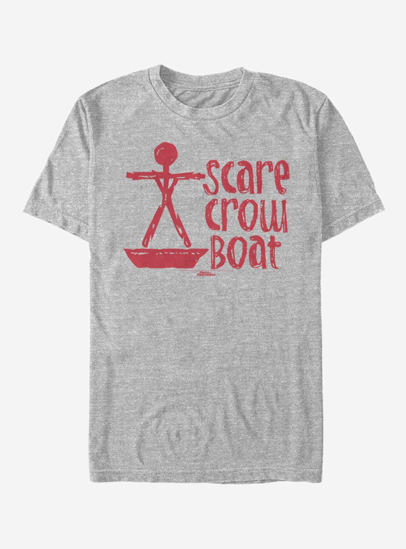 Parks & Recreation Scare Crow Boat T-Shirt, ATH HTR, hi-res