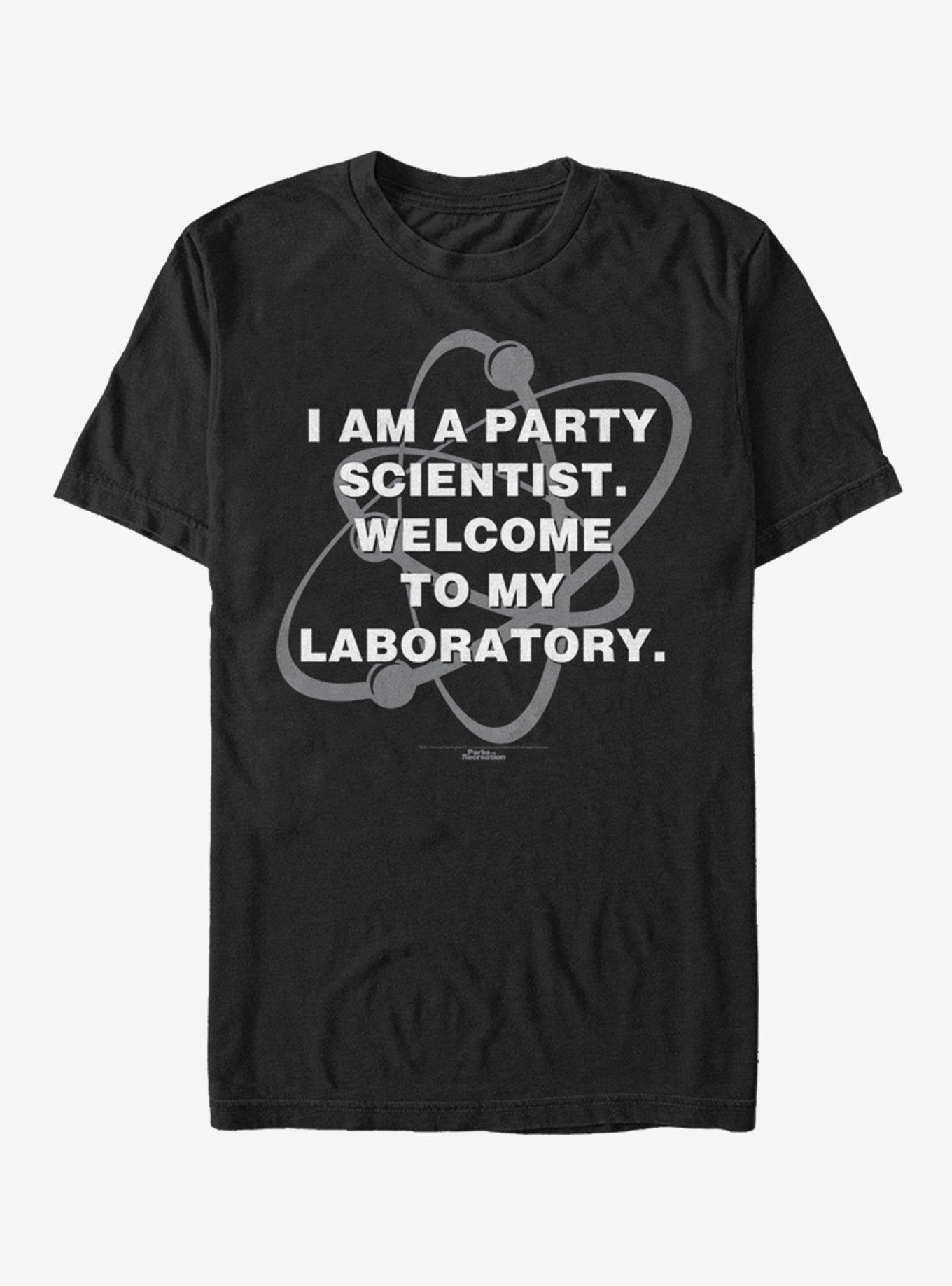 Parks & Recreation Party Scientist T-Shirt