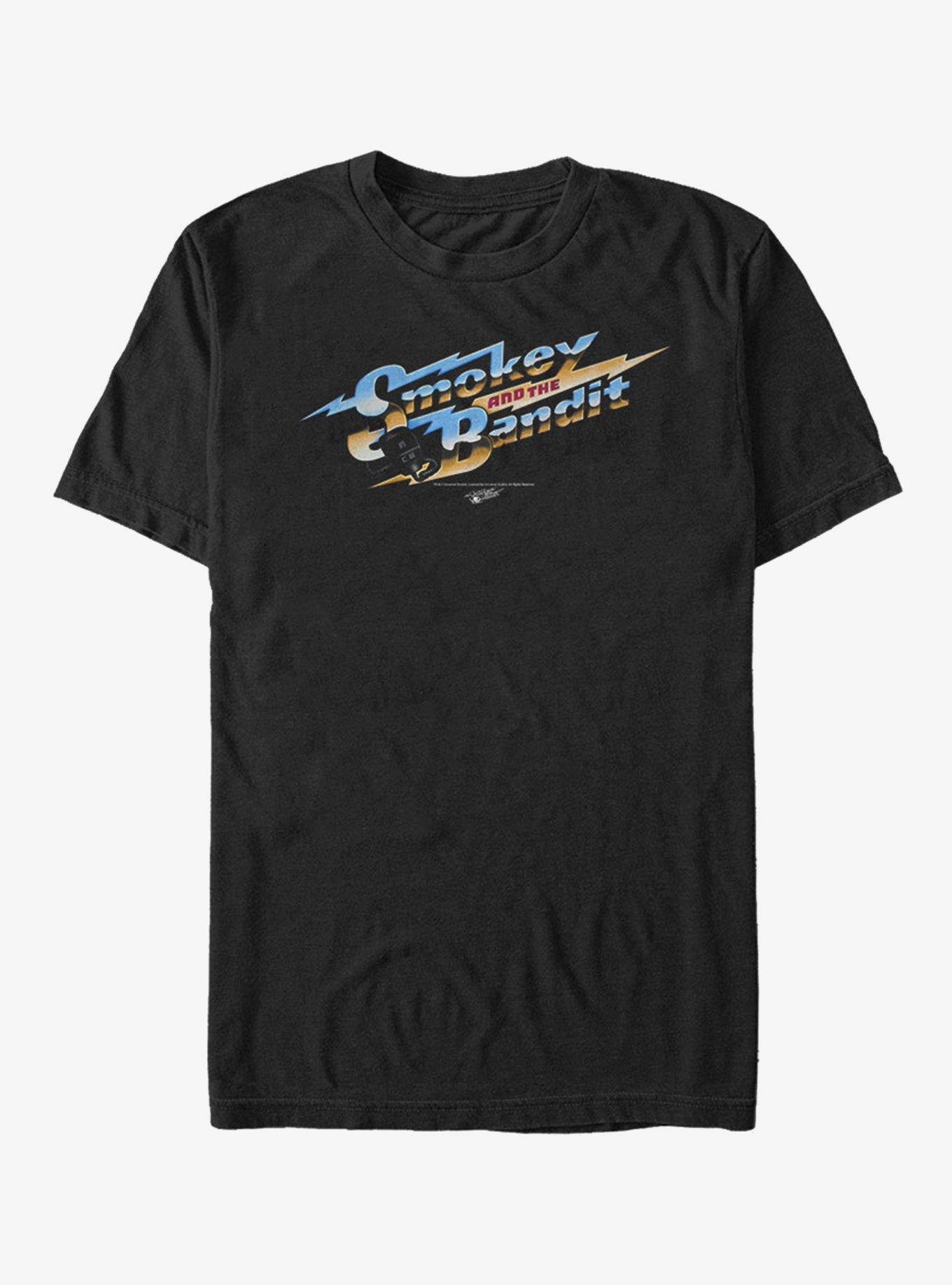 Smokey and the Bandit Poster T-Shirt, BLACK, hi-res