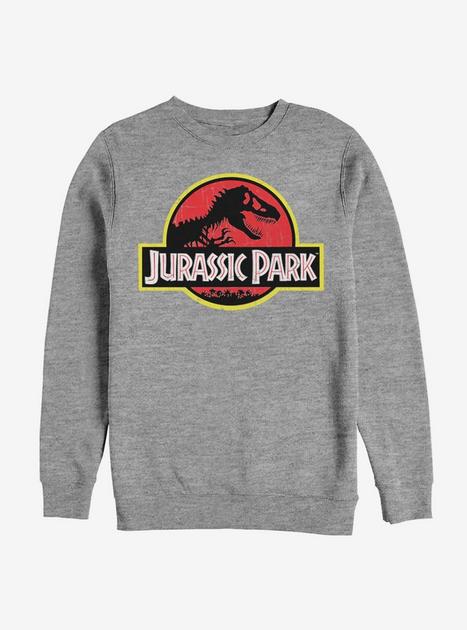 Jurassic Park Logo Sweatshirt - BLACK | Hot Topic